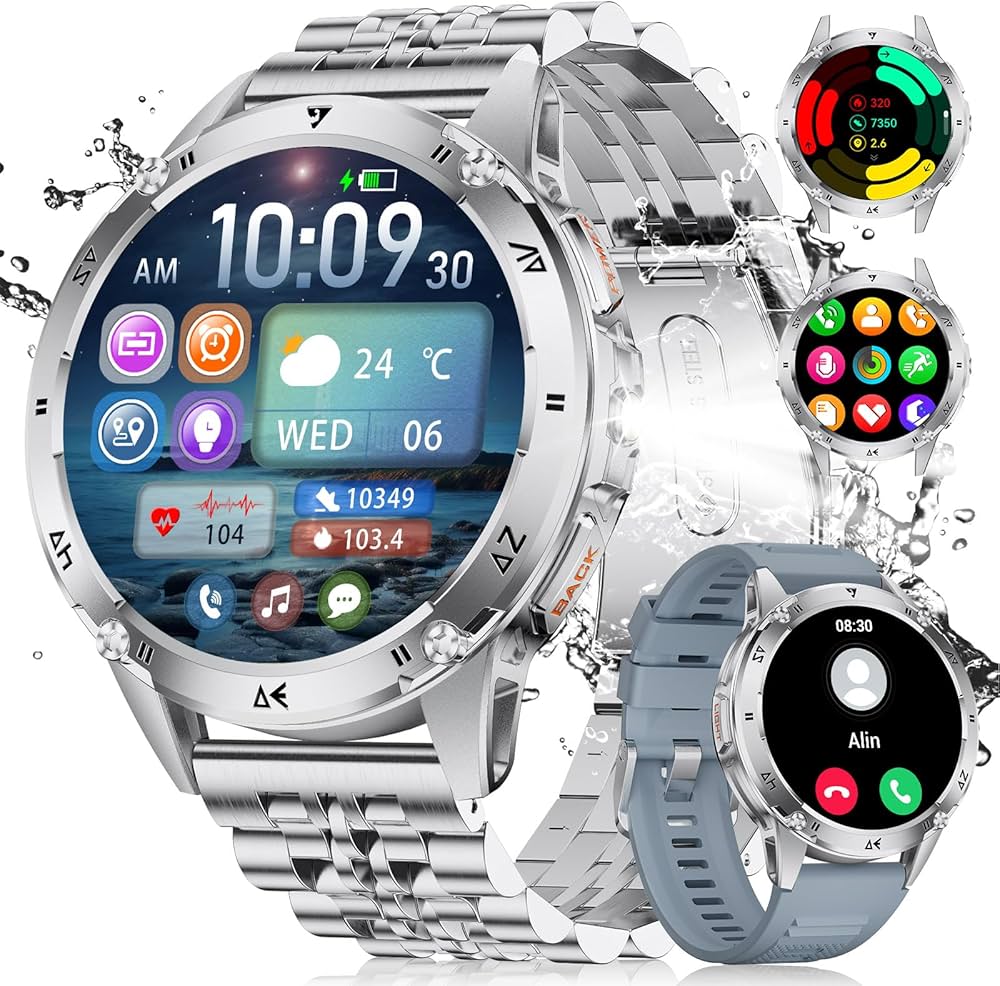 Montre connectée homme : élégance et technologie au poignet