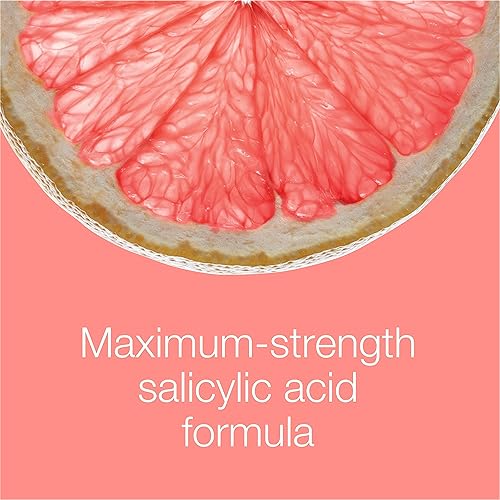 Miniatura 6 de Neutrogena Limpiador de poros de pomelo rosa sin aceite y limpiador facial líquido diario con 2% de ácido salicílico medicamento para el acné y