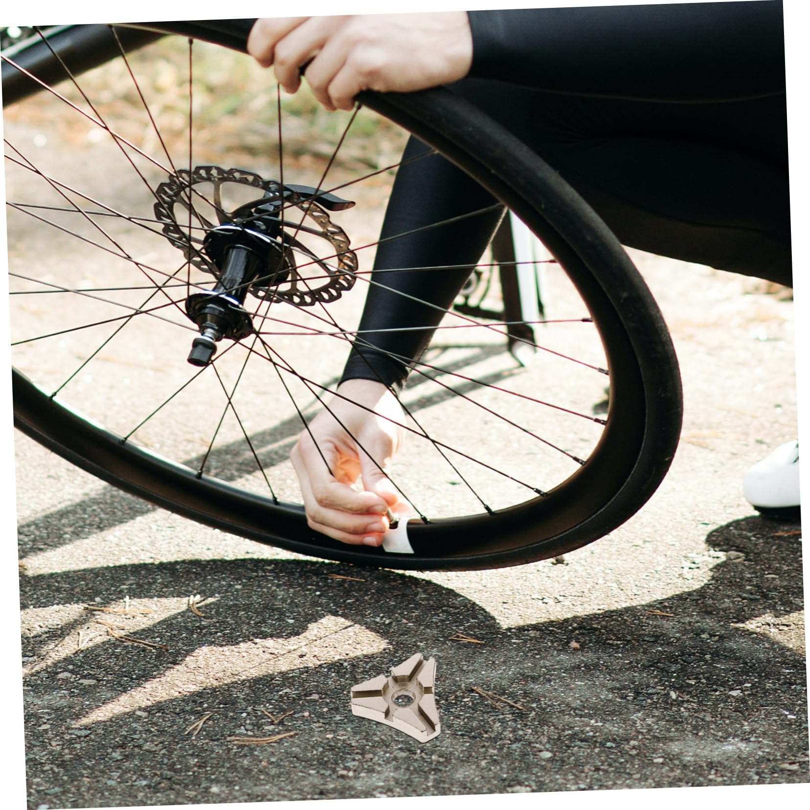 SUPVOX Sided Bike Spoke Wrench Tool Professional Bicycle Spoke Adjuster for Mountain Bikes Durable Metal Spoke Accessory Bike Repair Equipment