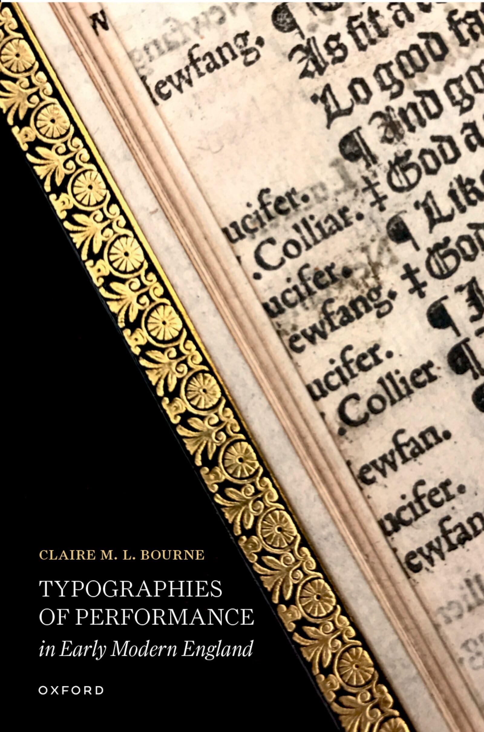 Typographies of Performance in Early Modern England