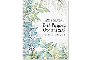 Bill Organizer with Pockets for Simple and Stress-Free Bill Payments - Keep...