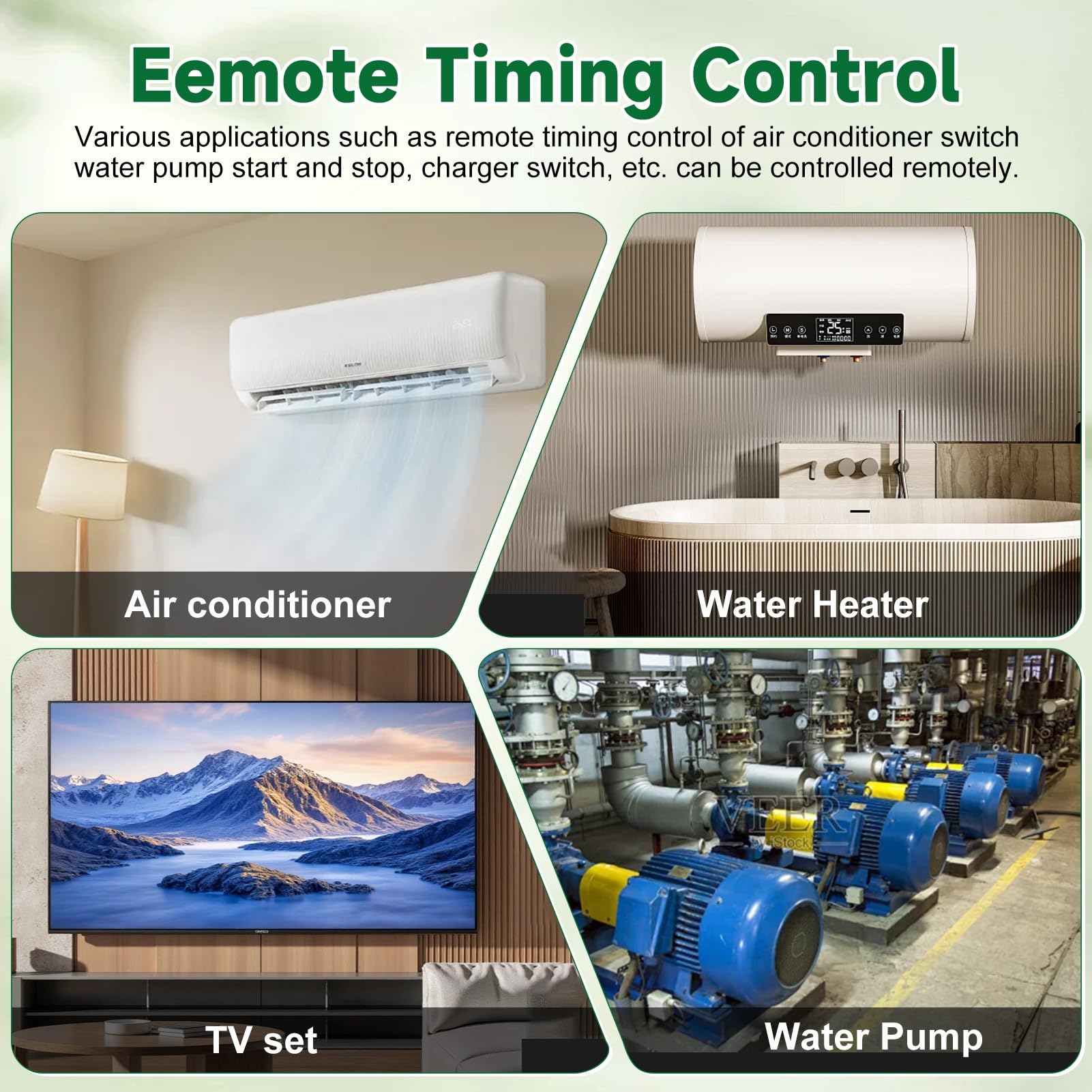 DEWIN Zeitschaltuhr Hutschiene WLAN, Intelligente Zeitschaltuhr Hutschiene WiFi Steuerschalter Tuya Schalter Fernbedienungsschalter mit APP 4P 63A AC 230V