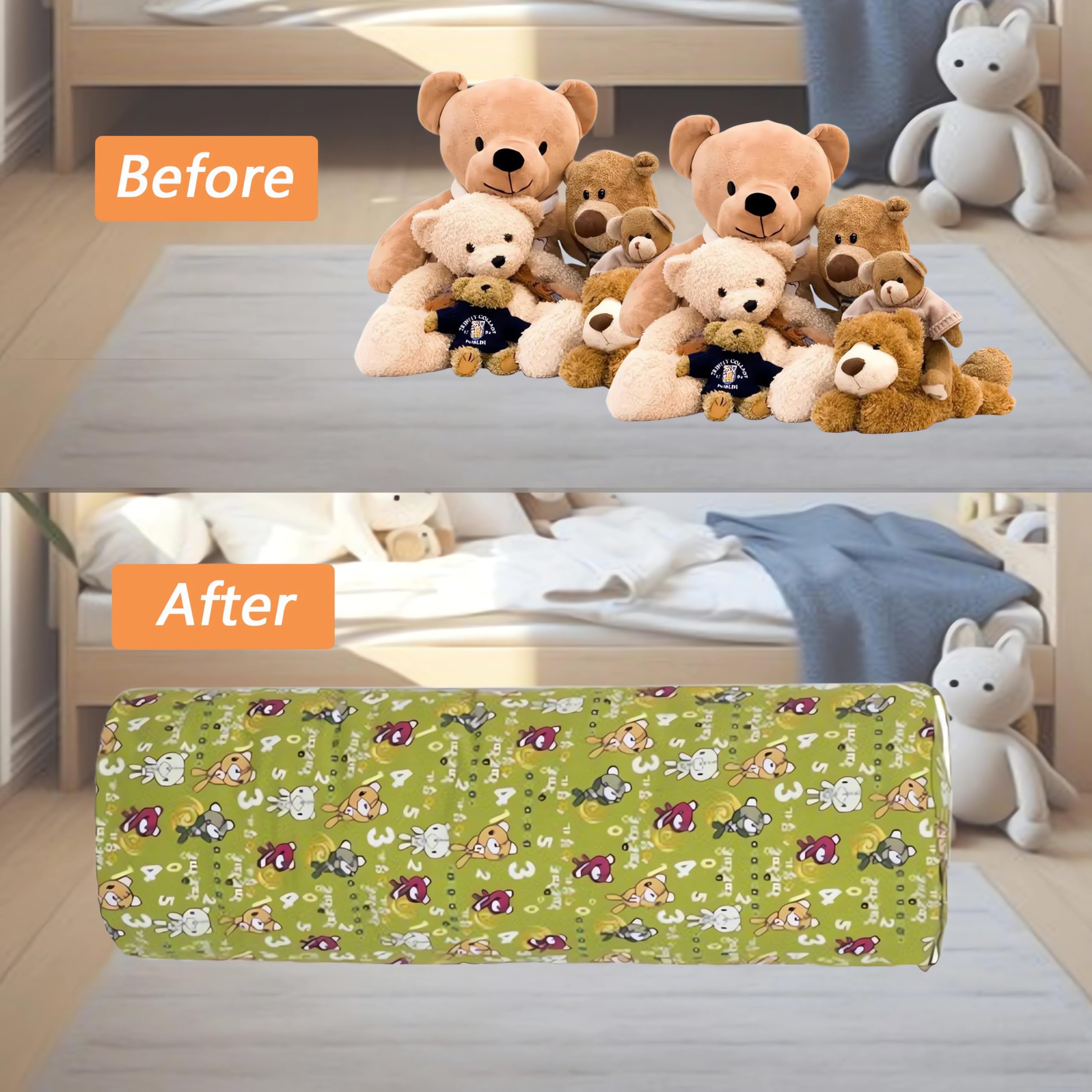 Saco De Peluche/Almacenamiento De Juguetes De Peluche, Columnas Para Almacenamiento De Juguetes De Peluche, Sofá Para Niños, Niños y Niñas, Lona, Sofás De Asiento Blando (Sin Acolchado) (E)