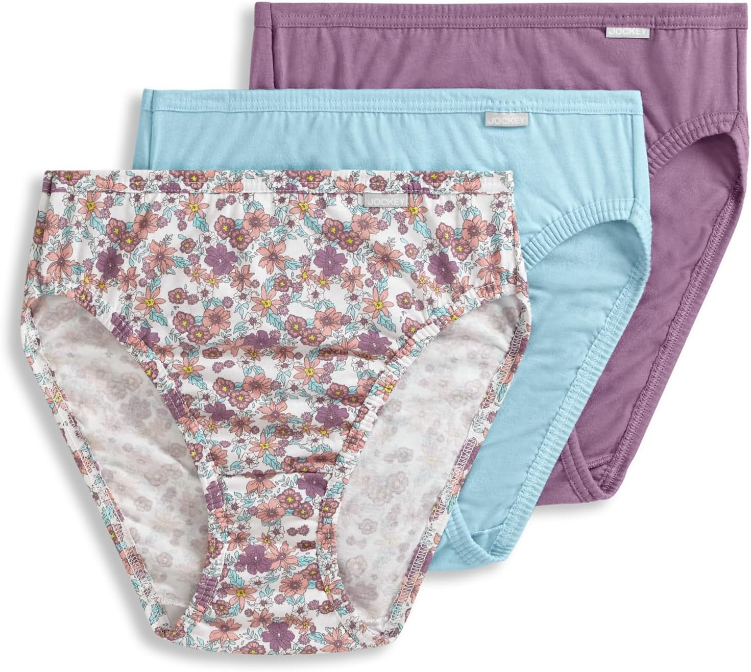 Bleached/Elissa Floral/Silver Plum