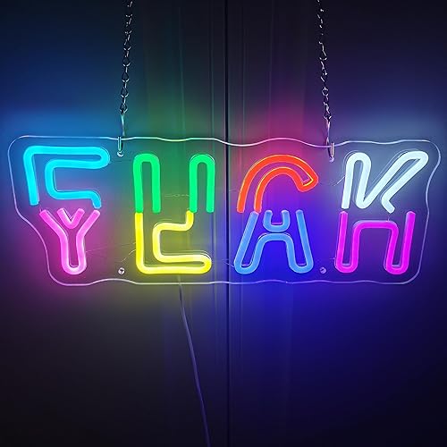 Miniatura 1 de Letrero de neón con texto en inglés "Fuck Off", luces de neón para decoración de pared, funciona con USBinterruptor, letreros de pared de neón para