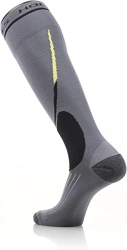 Miniatura 3 de Howies - Calcetines de patinaje estilo profesional de hockey, Gris