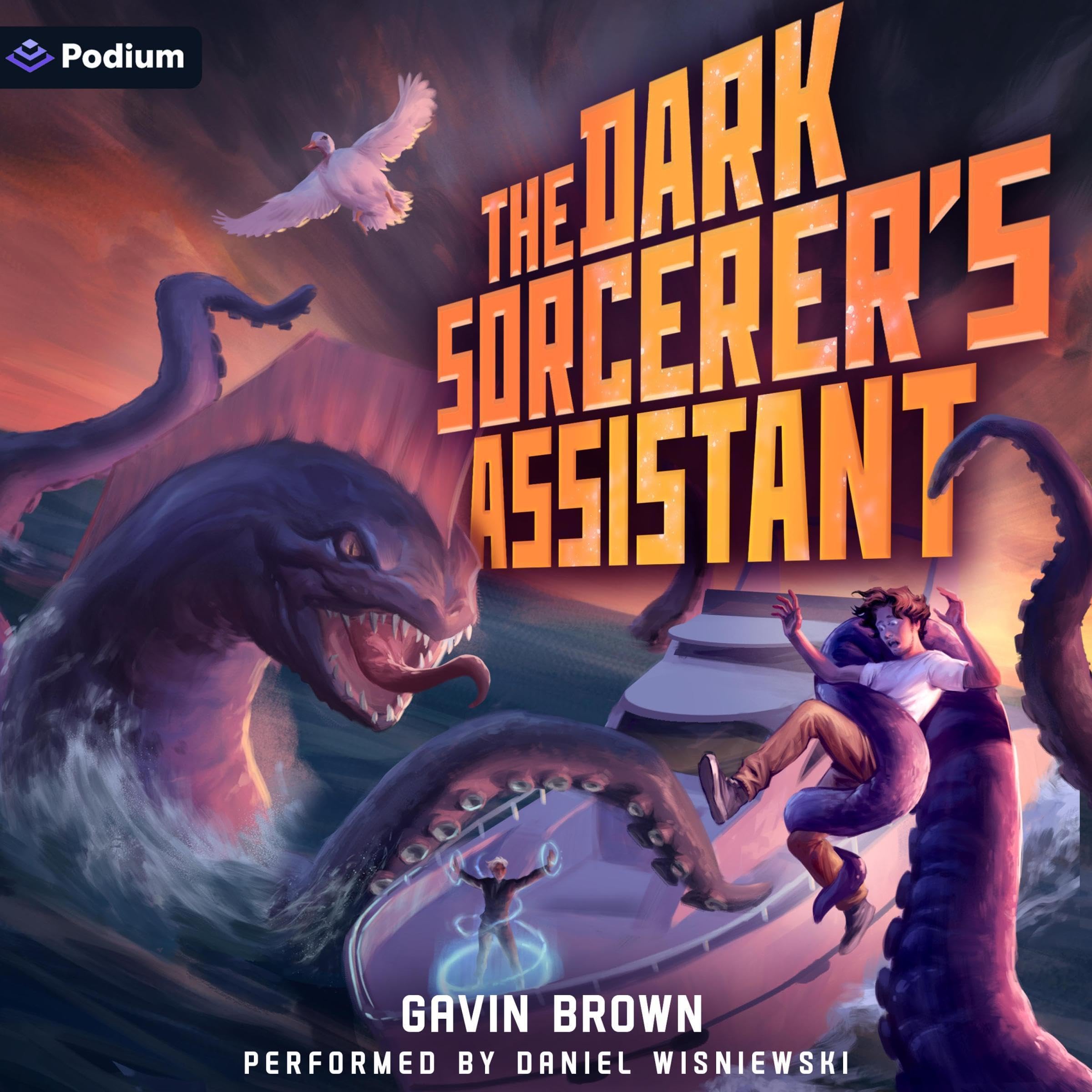 Cover art for The Dark Sorcerer's Assistant: A Humorous Urban Fantasy