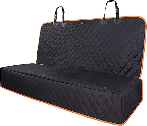 Fundas de asiento de coche para perro, asiento de coche para asiento trasero, protector de asiento de automóvil, impermeable, funda de asiento de