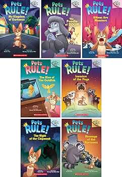 新品★ Pets Rule! 5冊セット洋書 Pets Rule! Series (7 Books) Complete Set (Books 1-7): Susan