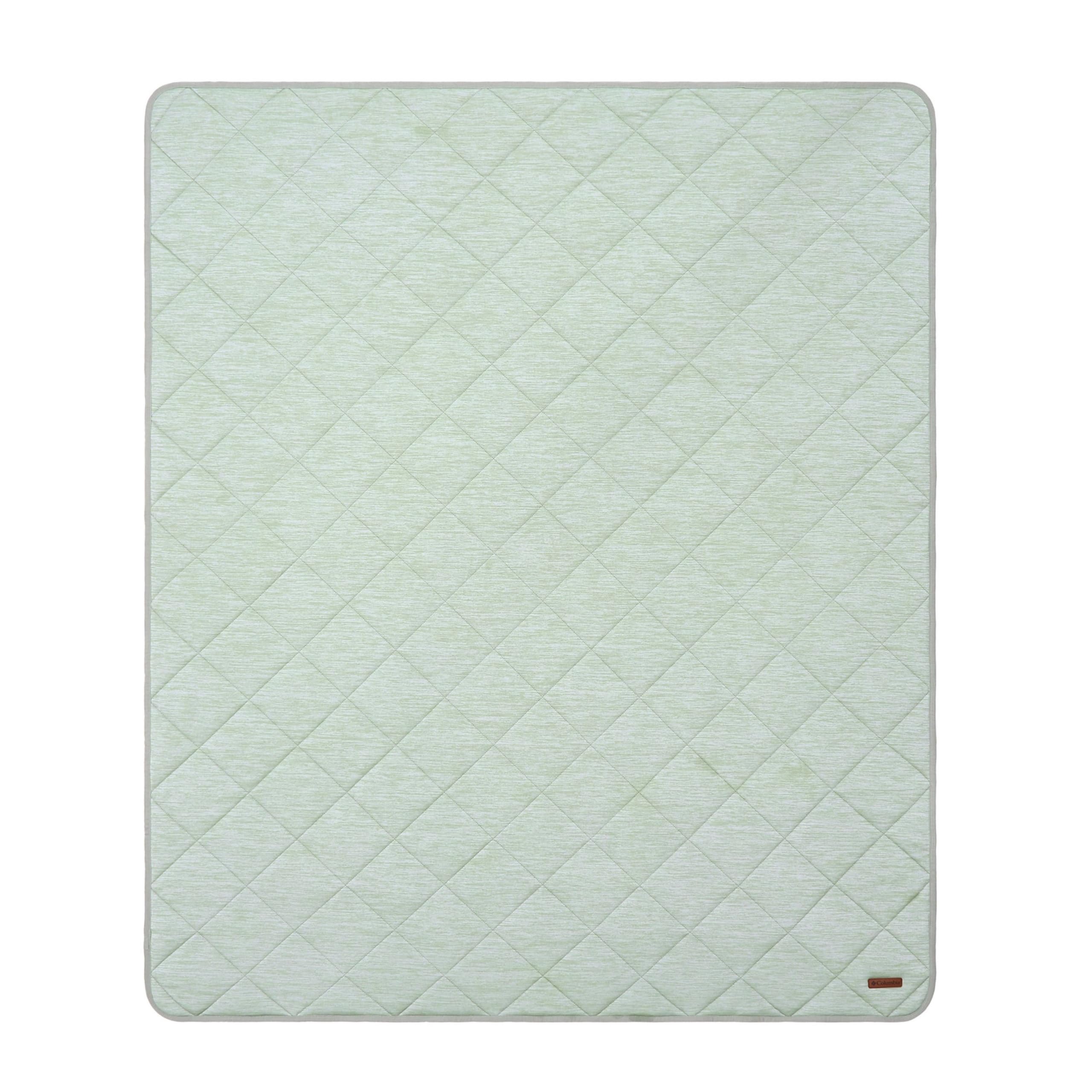 Columbia 50" X 60" Cooling Throw Blanket - Soft And Cozy Home Essentials For Bed And Living Room, 80% Nylon / 20% Polyethylene Heathered, 6" Diamond Quilt 100% Polyester Wicking - View #9
