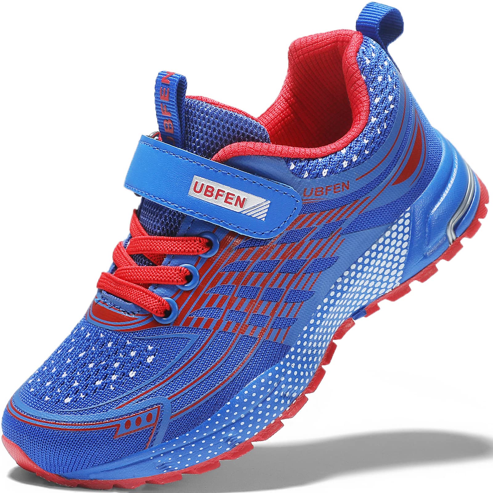 UBFEN Kids Sneakers Boys Girls Lightweight Breathable Athletic Tennis Shoes | Hook&Loop,…