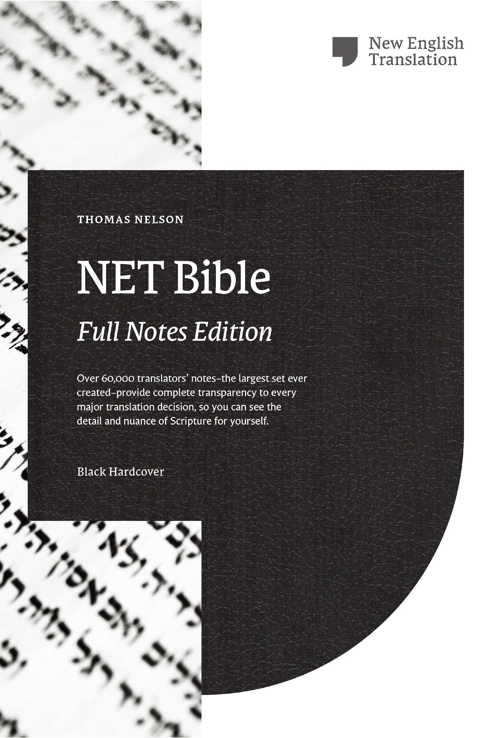 NET Bible, Full Notes Edition (NET): Holy Bible