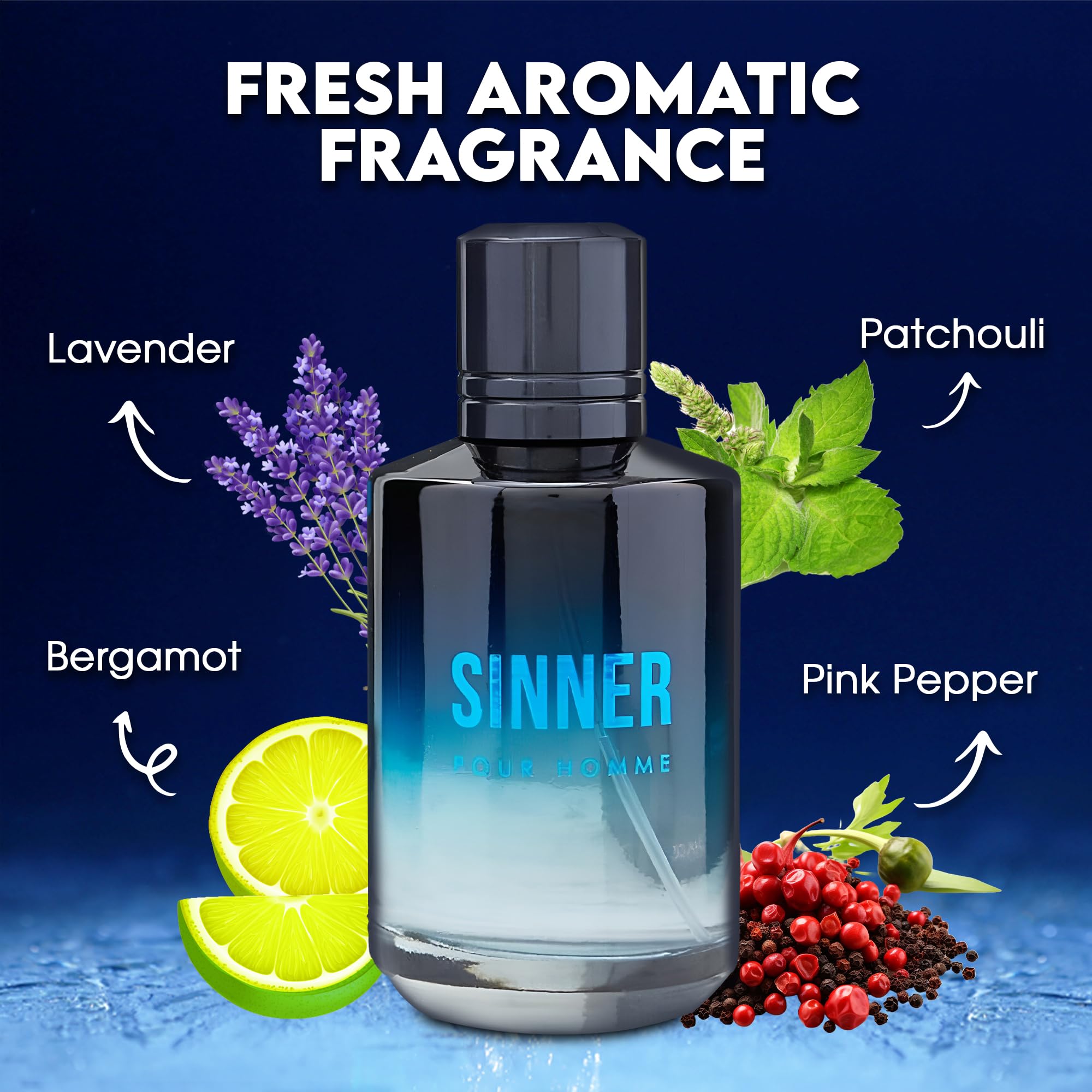 Amazon.com : AFLUXE Sinner Sensual Woody Fragrance for Men | Long