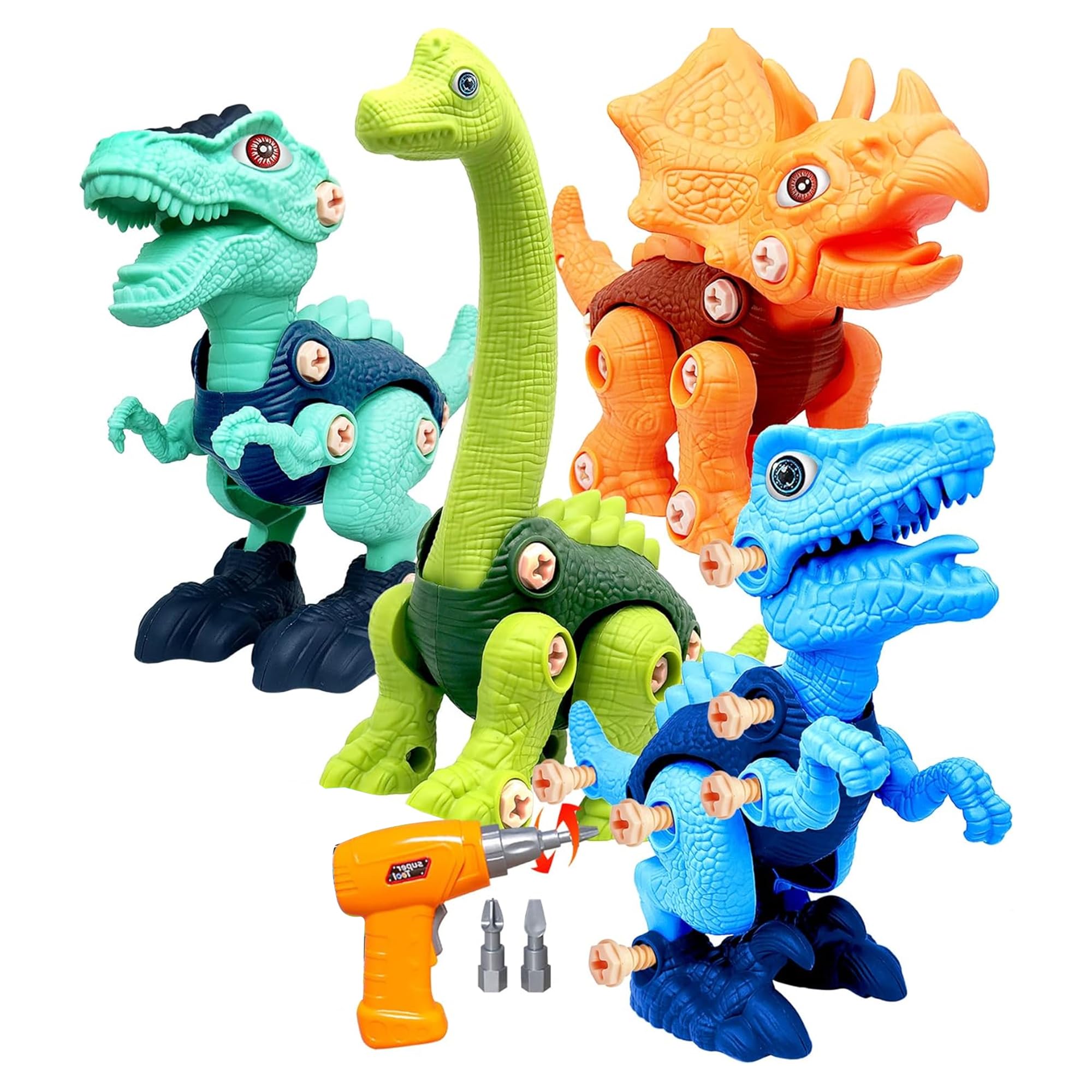 See full amazon price history chart for Kidology Dinosaur Toys For Kids Dinosaur With Electric Drill Toys For 3 4 5 6 7 8 Year Old Boys And Girls, Screw Connection Dinosaur Building Toy (Dinosaur Assembled Toy), Multicolor Kidology Dinosaur Toys For Kids Dinosaur With Electric Drill Toys For 3 4 5 6 7 8 Year Old Boys And Girls, Screw Connection Dinosaur Building Toy (Dinosaur Assembled Toy), Multicolor (B0D29GH431) Amazon Price History, Amazon Price Tracker
