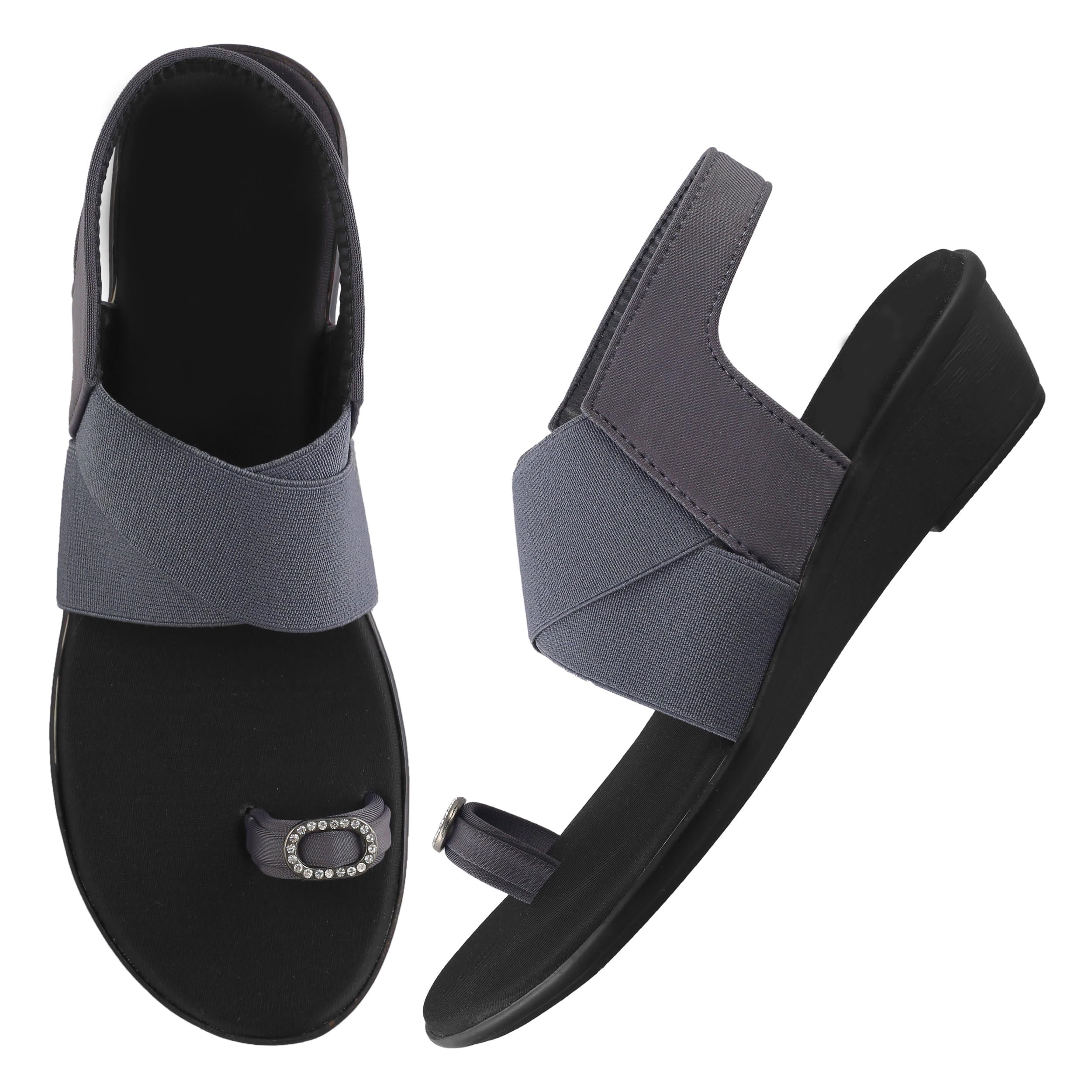 Flat Sandal Slipper For Womens And Girls 8006-image-48