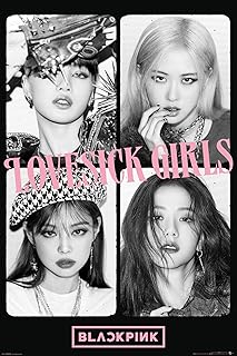 Comprar GB eye Póster largo de niña de dos plazas color negro y rosa