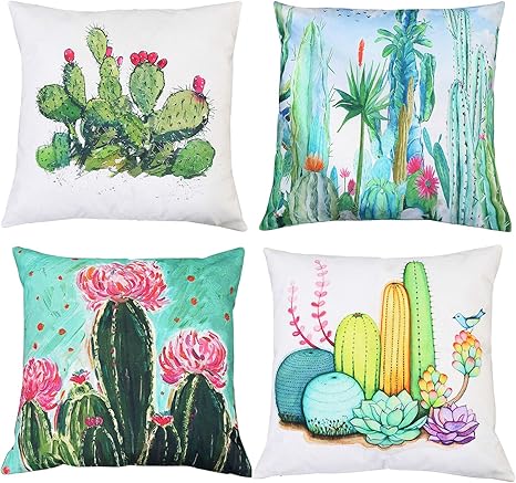 cactus lumbar pillow