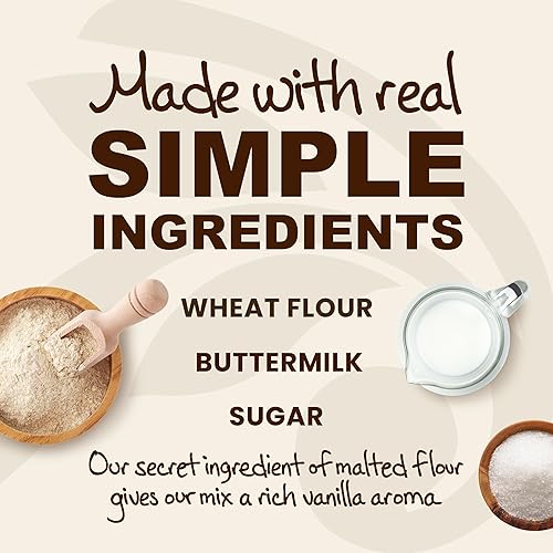 Vista 3 de Stonewall Kitchen Mezcla de panqueques y waffles de granja, peso neto, 16 onzas