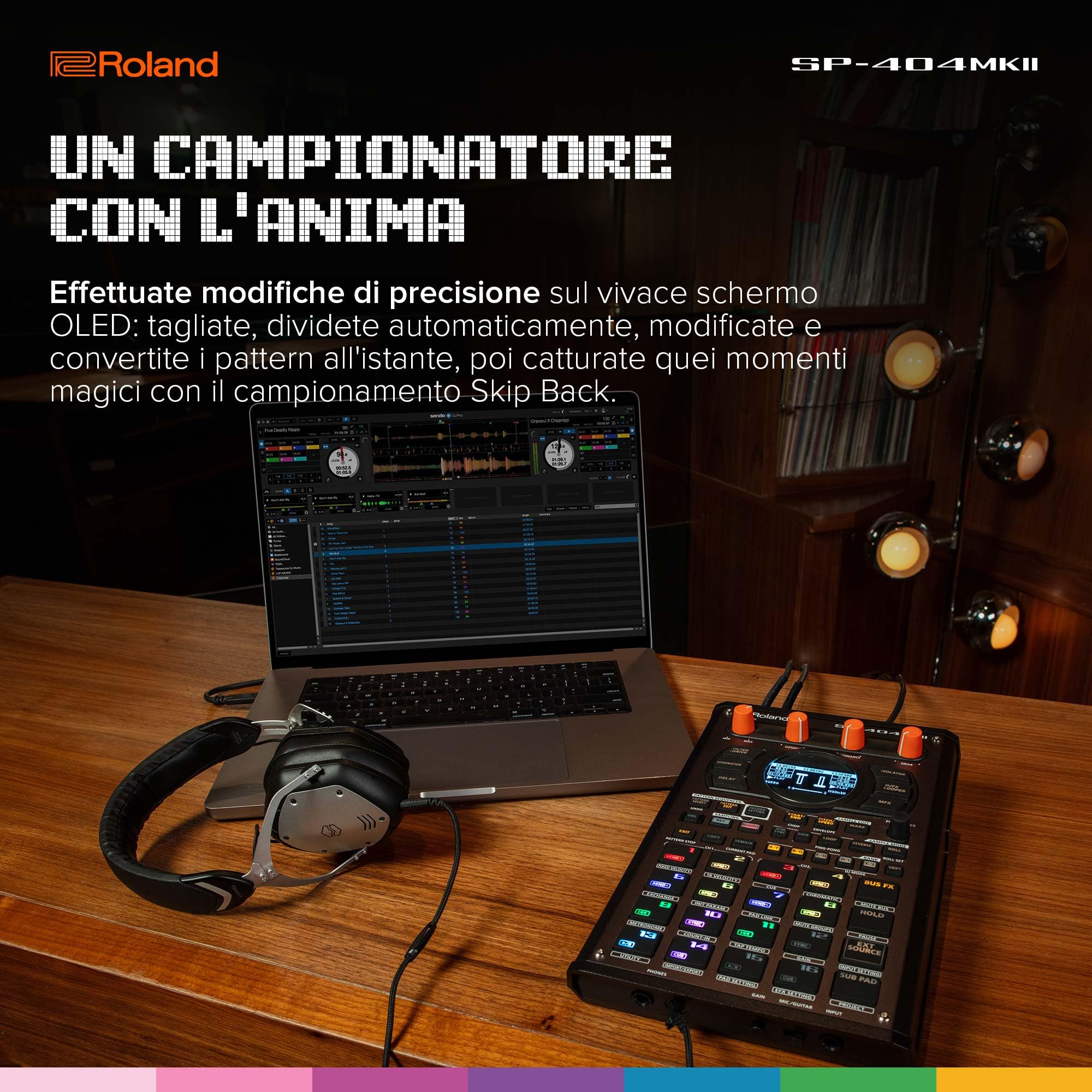 Roland SP-404MKII Campionatore Effetti Creativa 16 GB 32 voci