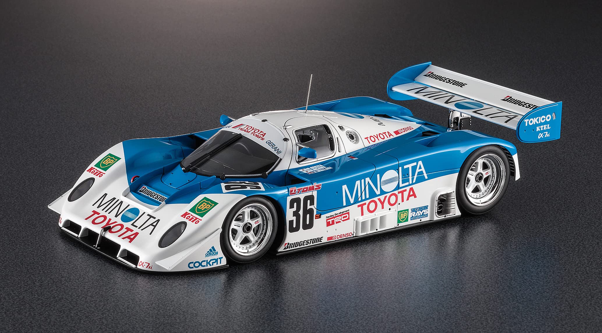 Hasegawa 621156-1/24 Minolta Toyota 91C-V - Maßstab 1:24