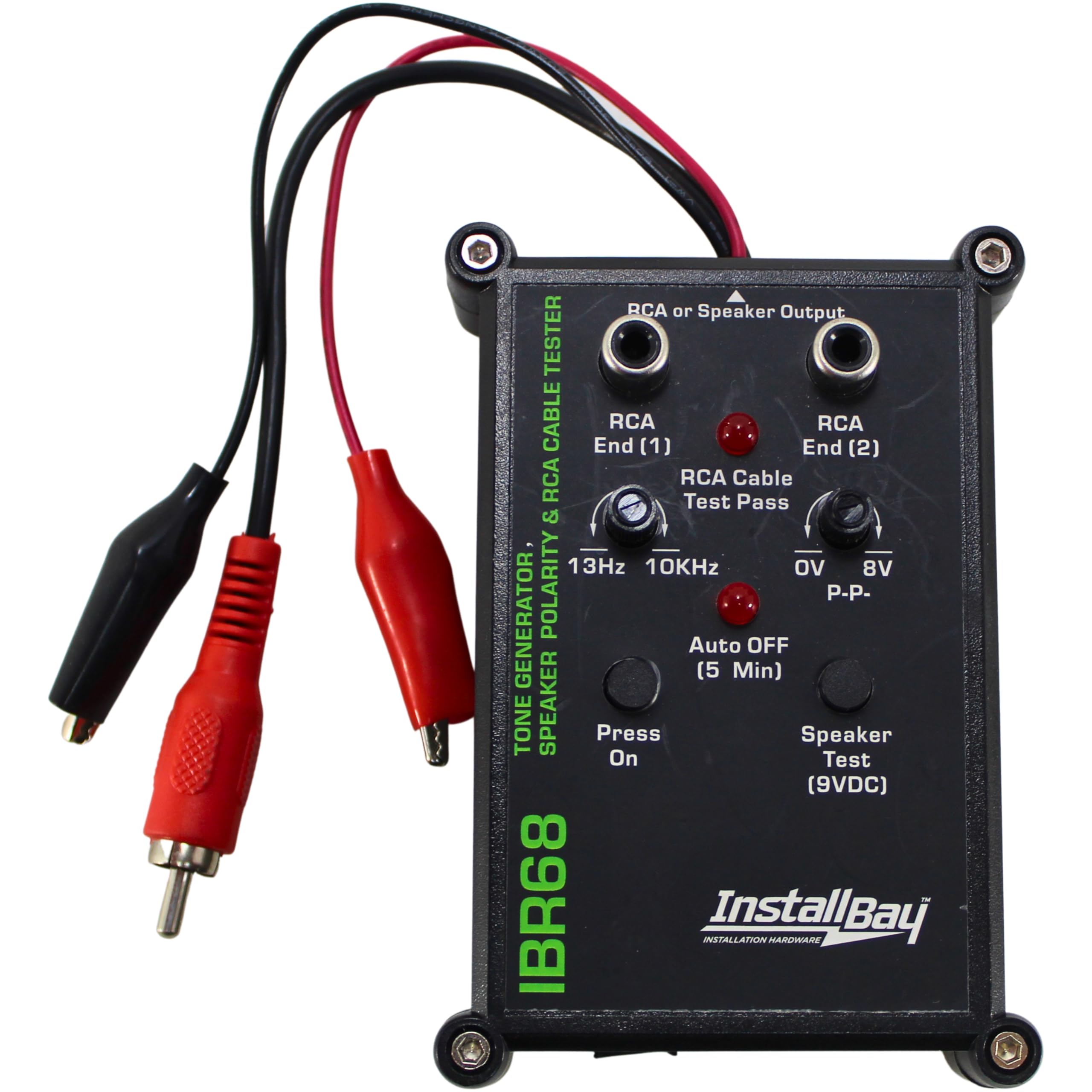 RCA All in One 9V Cable Wire Tester Tone Generator Speaker Polarity IBR68