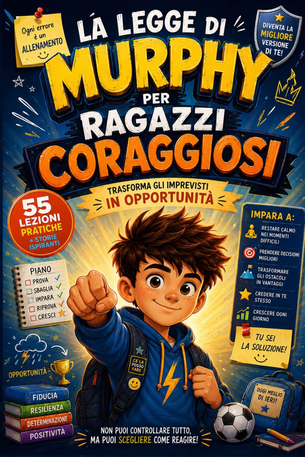 La Legge di Murphy per Ragazzi Coraggiosi: 55 storie di imprevisti, errori e soluzioni, tutto quello che devi sapere per crescere senza perdere la calma