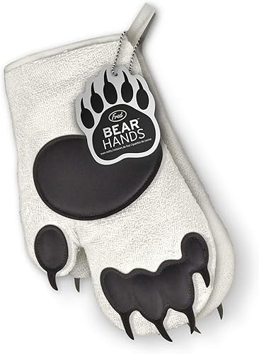 Miniatura 4 de Genuine Fred Fred & Friends POLAR BEAR HANDS - Guantes de horno (2 unidades), tamaño mediano (5200172)