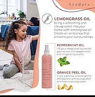 Vista 6 de Spray natural para habitación, 4 onzas, aromaterapia para habitación, espray de fragancia y desodorante de lino para el hogar, ambientador