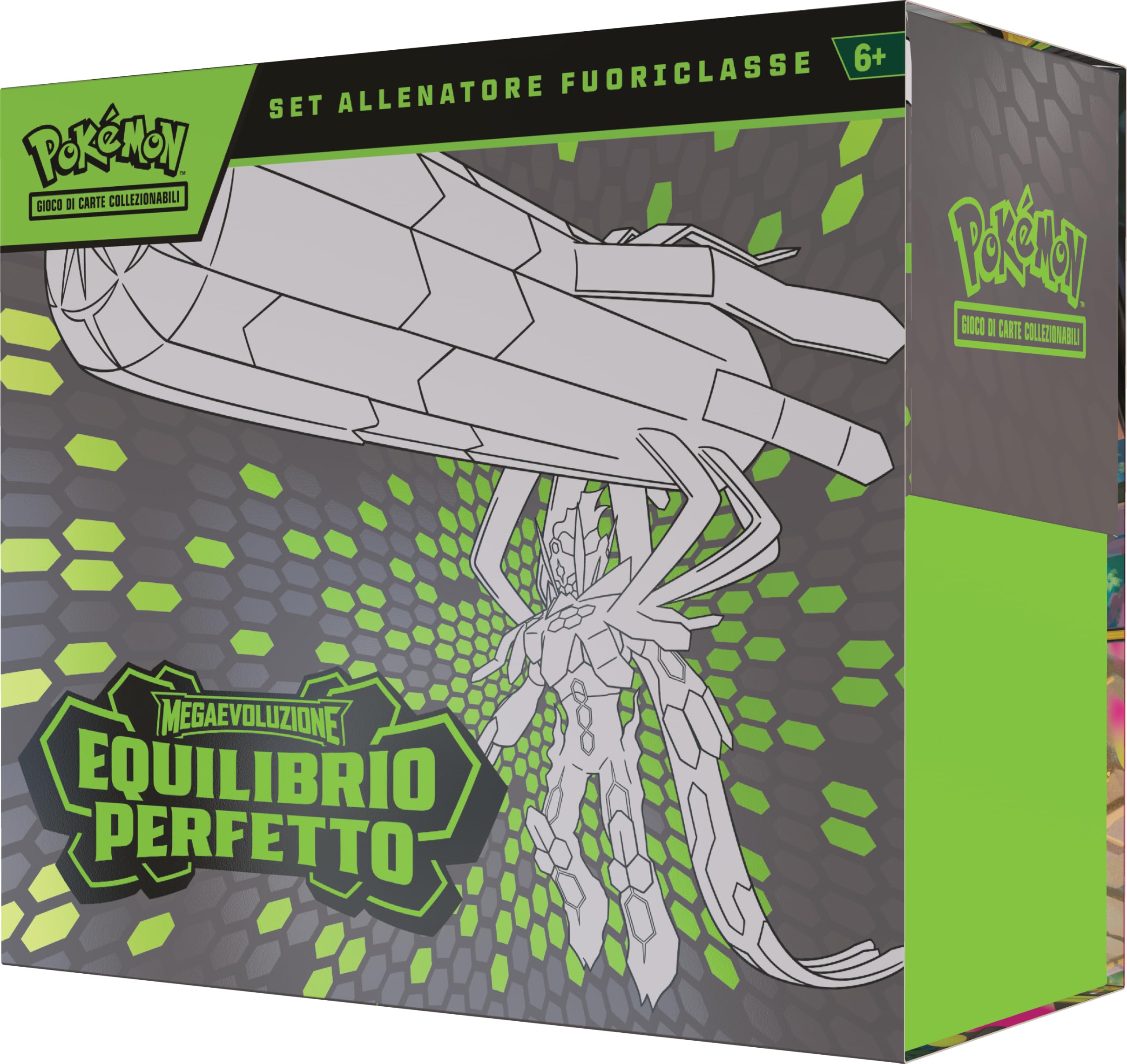 Pokémon: set Allenatore Fuoriclasse dell’espansione Megaevoluzione - Equilibrio Perfetto del GCC Pokémon (una carta promozionale a figura intera, nove buste di espansione e accessori premium)