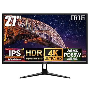 IRIE 27インチ 4K IPSモニター FFF-LD27P2 FFF-LD27P2 – FFF SMART LIFE CONNECTED