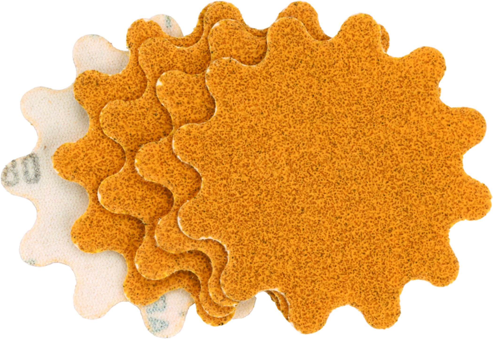 New Wave Hi-Per Gold 2" Sanding Disc 120 Grit 10 Pack