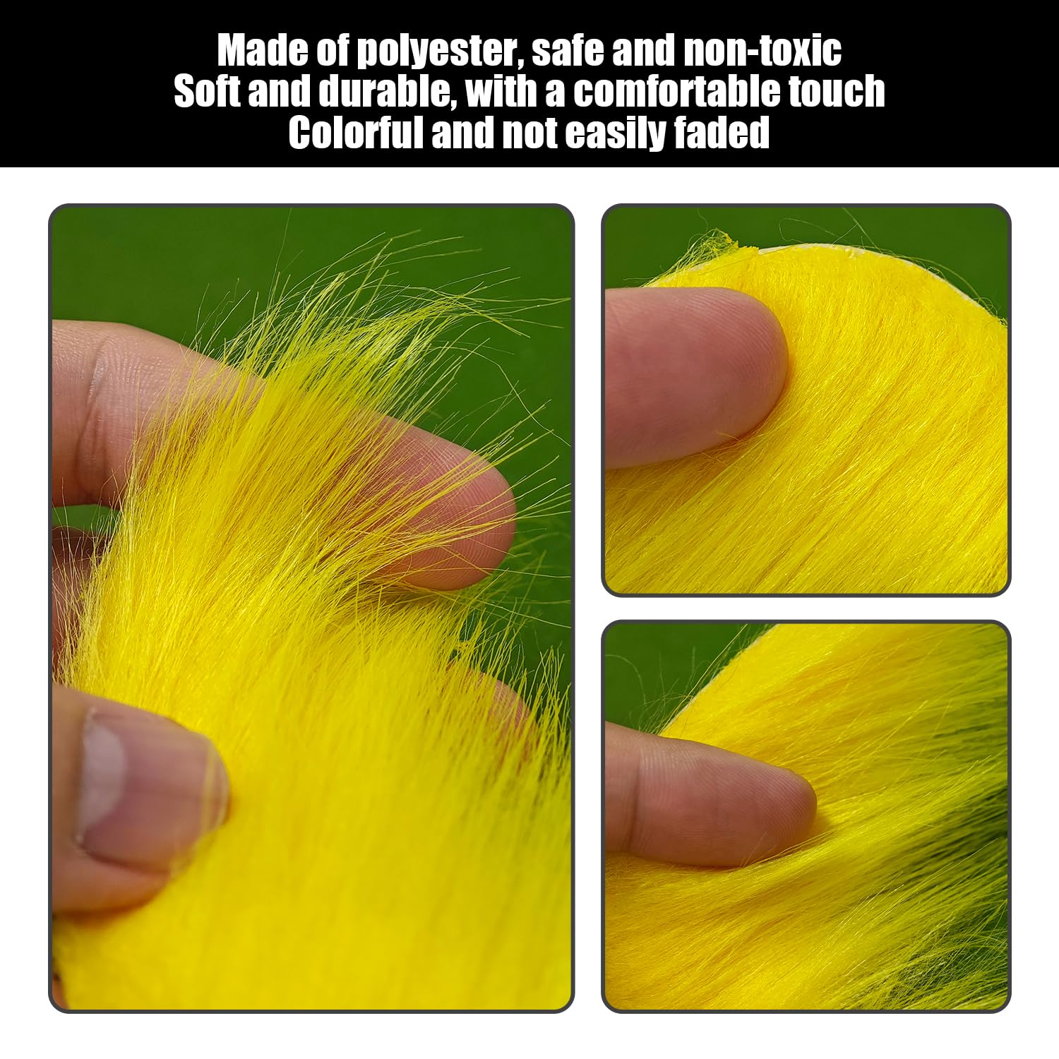 EHFOGJ 5 Sets Of Yellow Beard Eyebrow Suits, Fun Cosplay Dress-Up Props, Funny Shape Dress-Up Accessories - Image 3