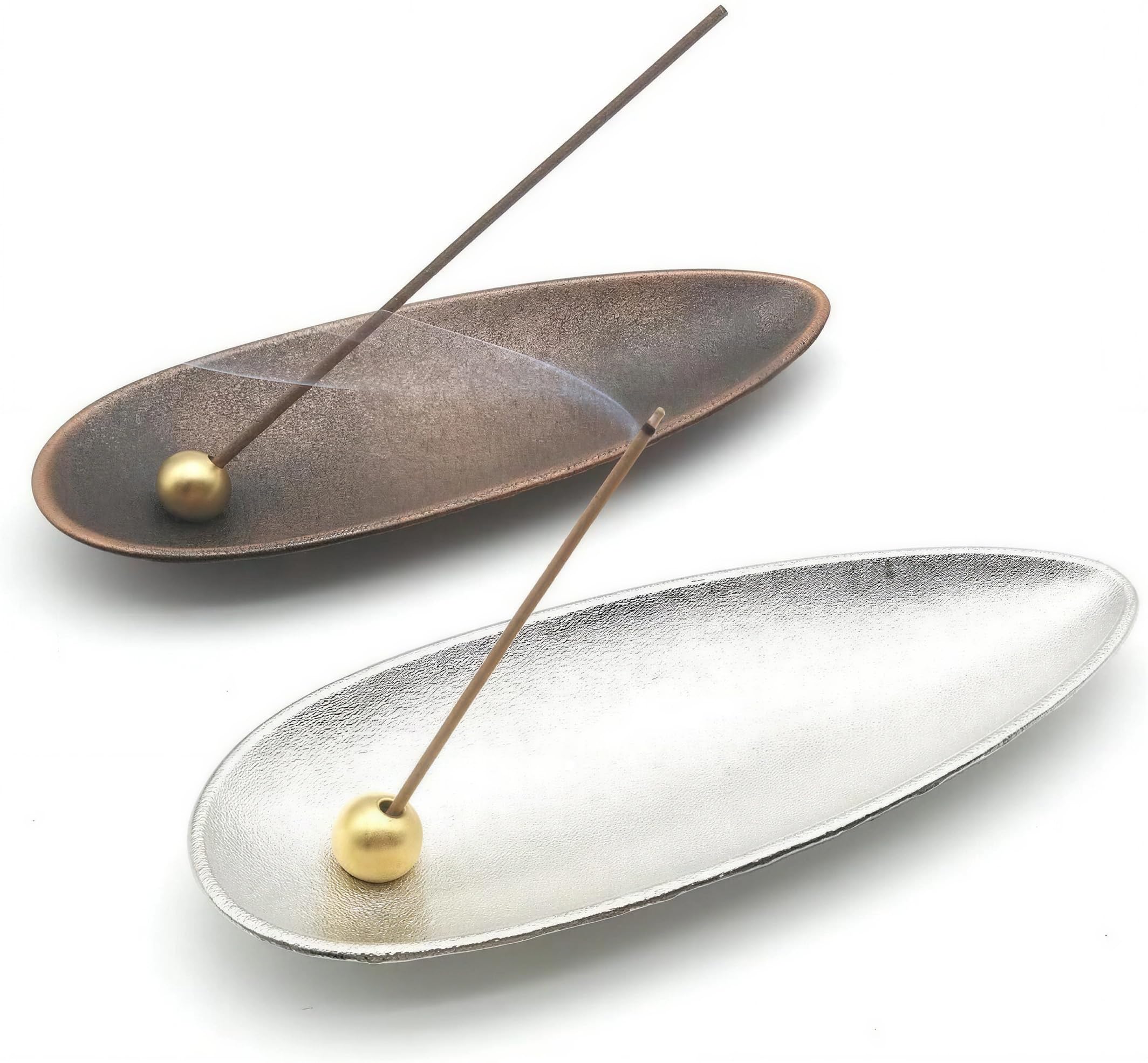 Bronze & Silver Dual-Purpose Incense Burner