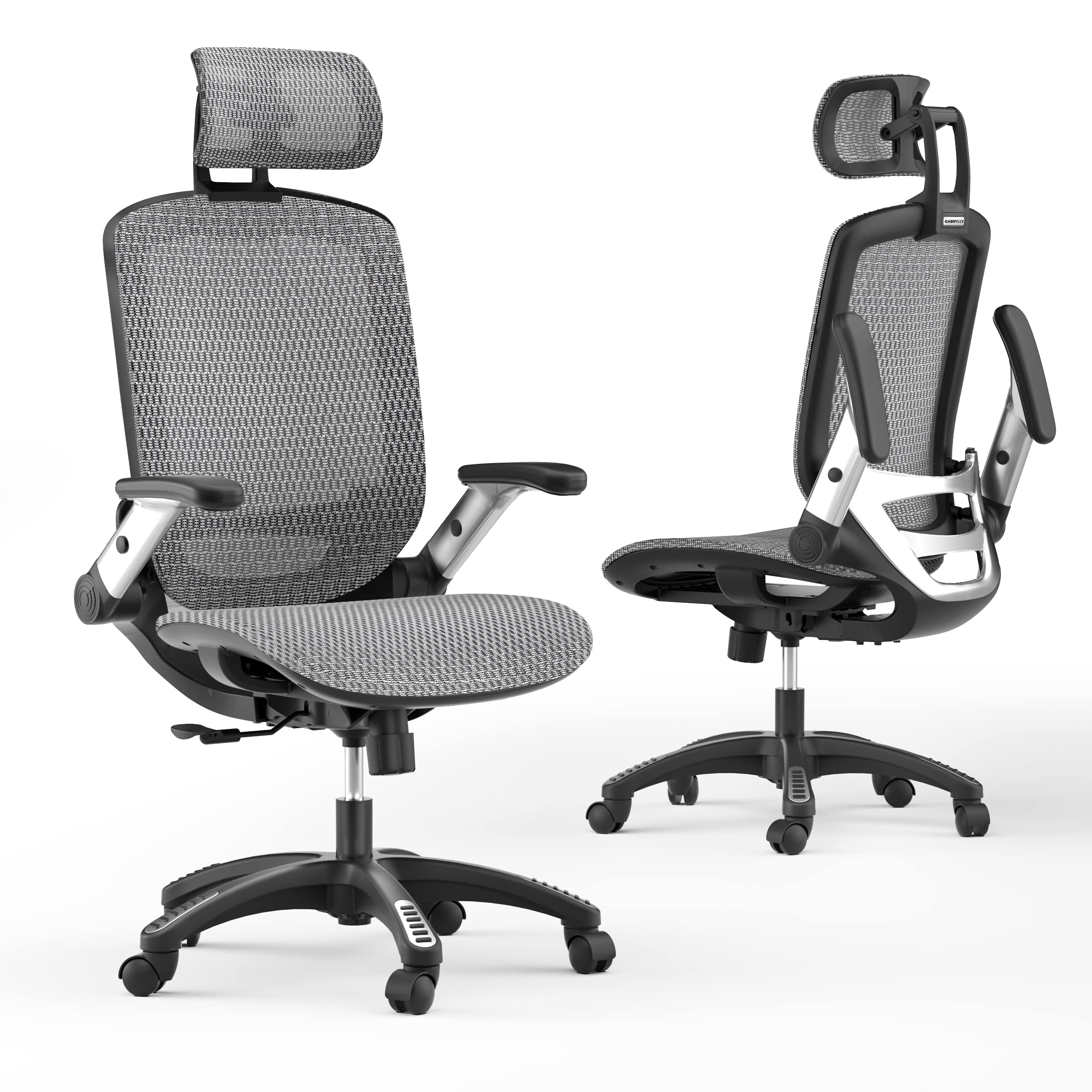【ください】 GABRYLLY Office Chair， Large Ergonomic Desk Chairs， High Back Computer Chair with Lumbar