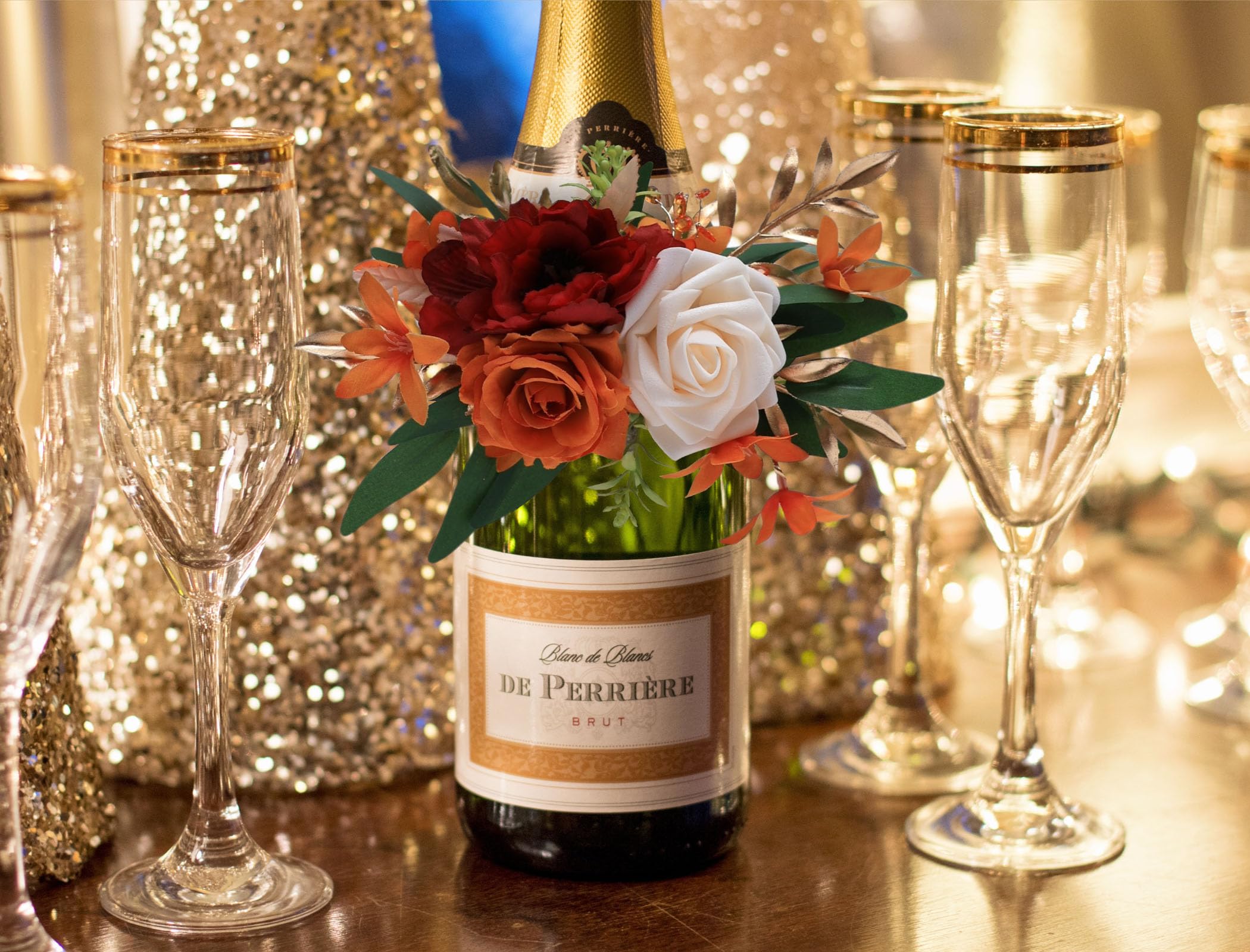 Wine bottle wedding decorations 60 photos - Astyledwedding.com