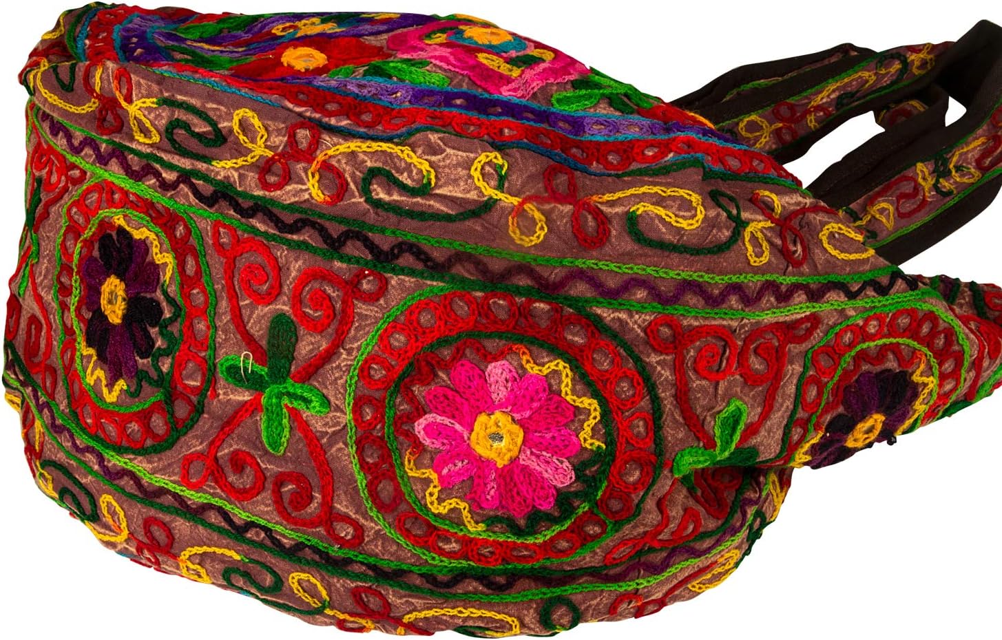 TribeAzure Brown Handmade Floral Shoulder Bag Women Fashion Handbag Tote Casual Summer Spring Top Handle - Image 8