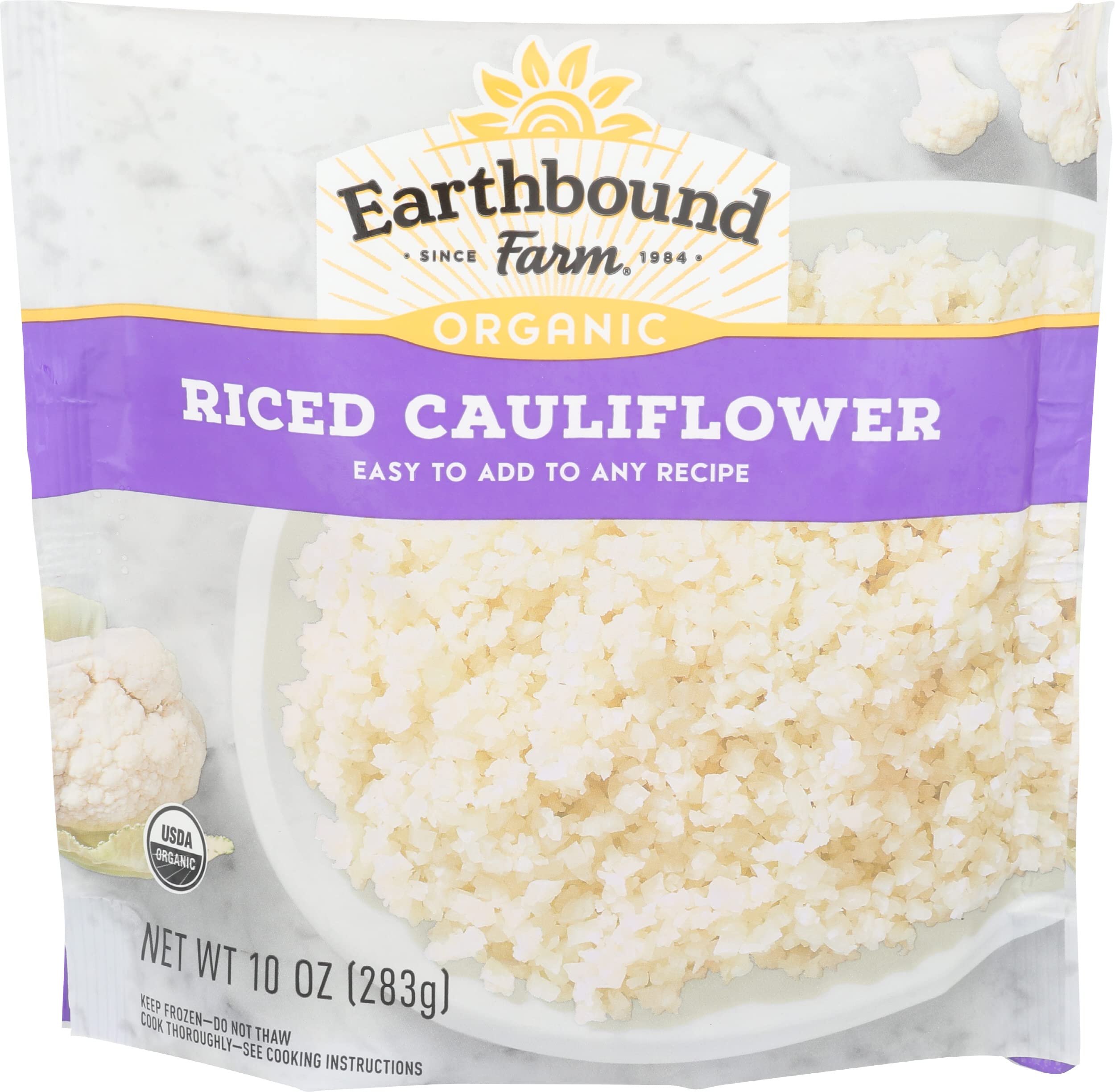 Earthbound Farm, Earthbound Riced Cauliflower, 10 Fl Oz