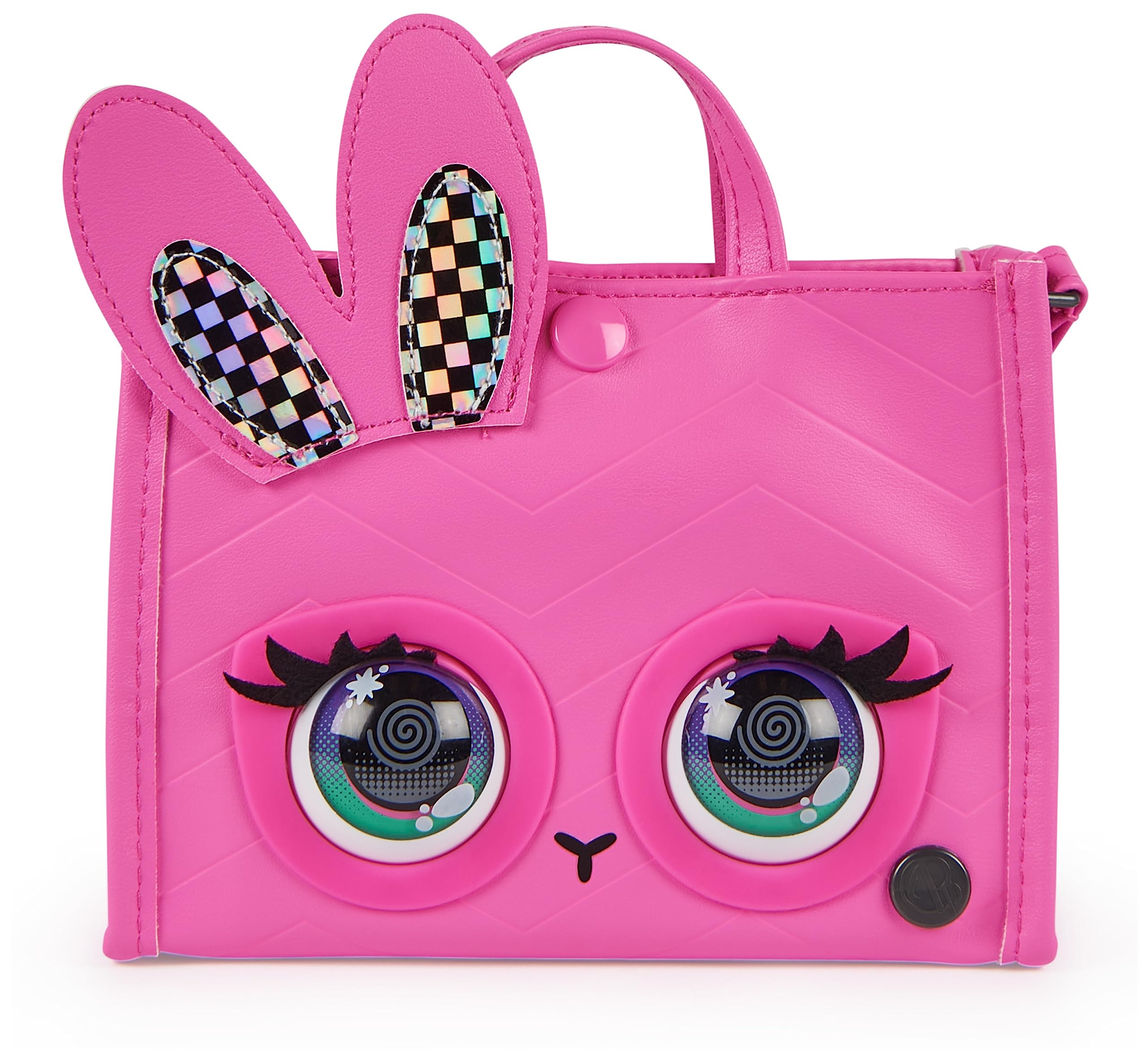 Purse Pets Borsetta Tote Perfect in Versione Coniglietto | Borsetta interattiva per Bambina con Oltre 30 Suoni e reazioni, Giocattoli per Bambine dai 4 Anni in su