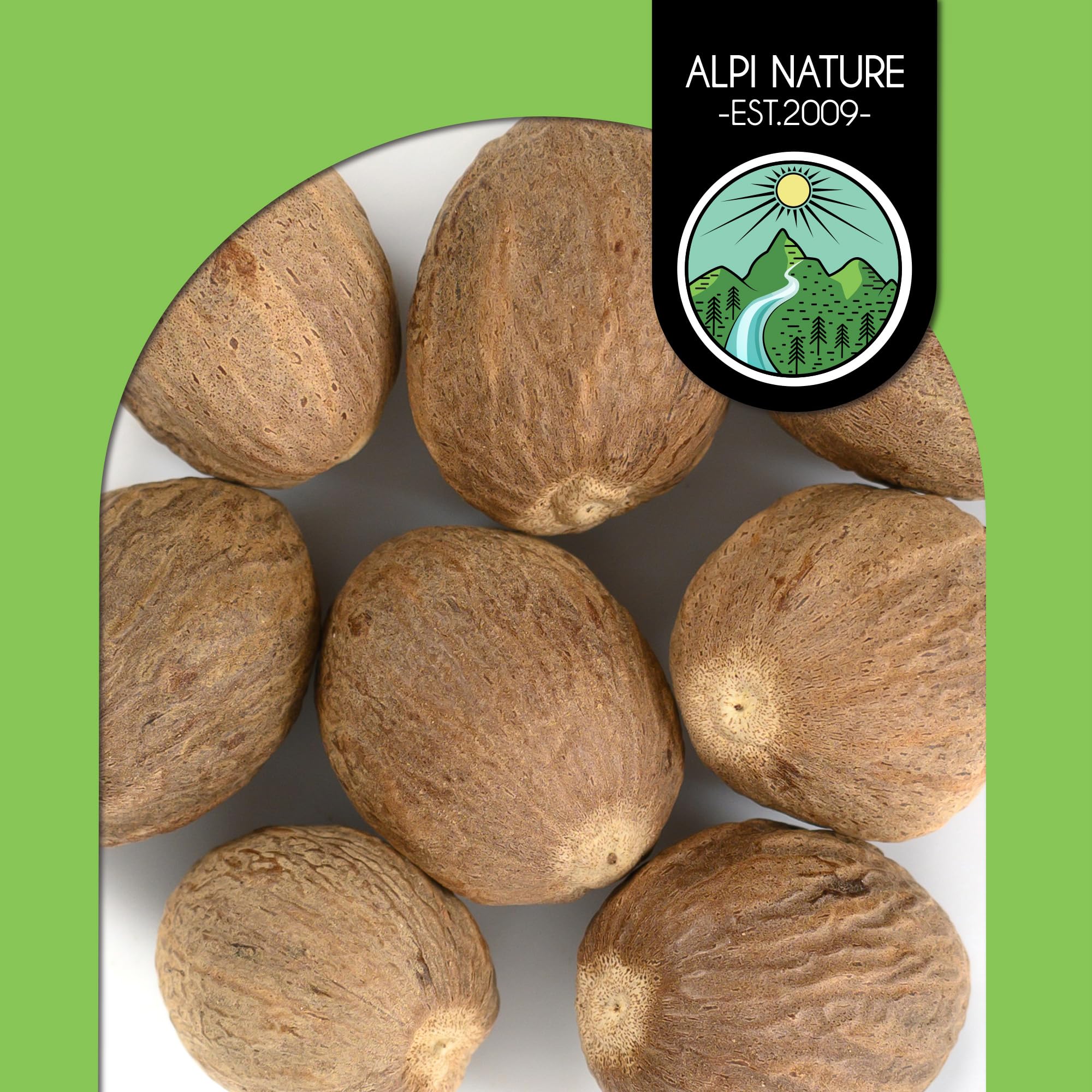 Gałka muszkatołowa cała (125 g), gałka muszkatołowa ok. 20-25 sztuk, 100% naturalna czysta, bez dodatków, wegańska