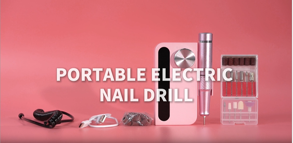 Nail Drill Set ネイルマシン ピンク ネイルマシン ジェルネイル ネイルオフ セルフネイル ネイル