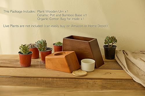 Miniatura 6 de AspenStudio - Urna de madera para cenizas humanas para adultos Aspen Studio