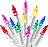 Vista 15 de Joiedomi Guirnalda de luces de Navidad para interiores, 300 (3 x 100) mini luces de hadas cálidas, decoración de iluminación de 64.5 pies