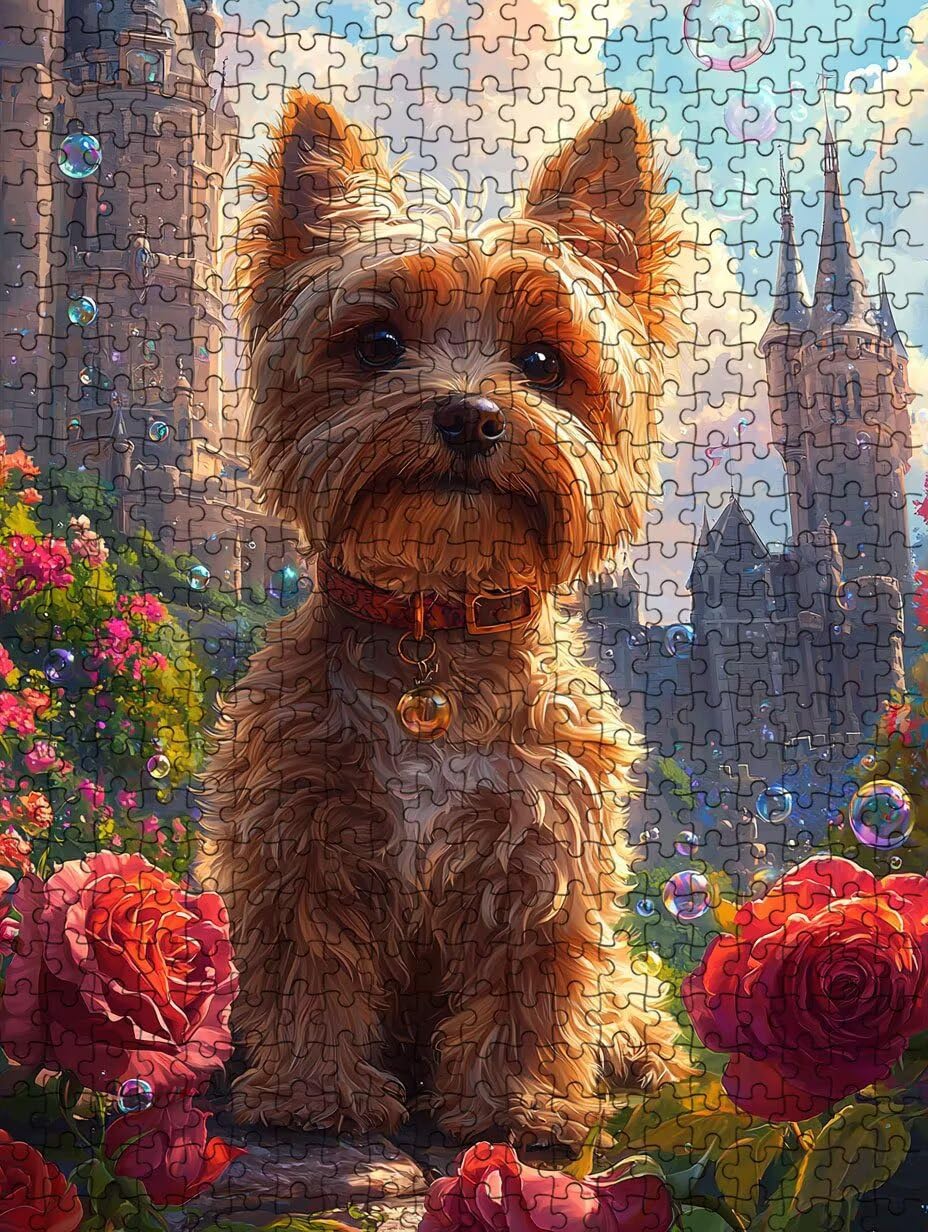 Puzzle 2000 elementów, kwiaty dorosły pies puzzle 2000, klasyczne puzzle, gra edukacyjna puzzle, niemożliwe wyzwanie, gra zręcznościowa dla całej rodziny, dekoracja ścian BXHZW4-412