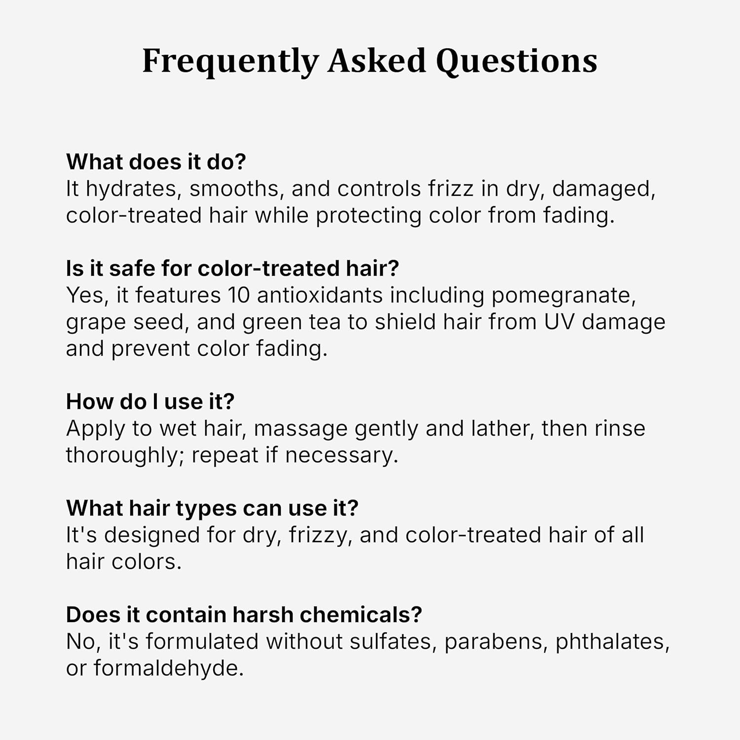 ALOXXI E7 Anti-Frizz Shampoo for Color-Treated Dry Damaged Hair Moisturizing & Strengthening with Cleansing Oils & Antioxidants, 10.1 Fl Oz - Image 7