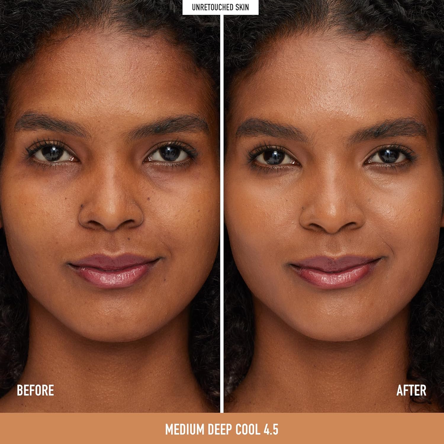 bareMinerals Original Pure Serum Radiant Natural Liquid Foundation Mineral SPF 20, Medium Deep Cool 4.5, Vegan, Cruelty-Free & Dermatologist-Tested - Image 3