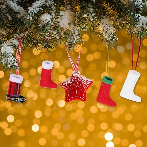 Miniatura 5 de 11 piezas de ropa de muñeca de elfo de Navidad, ropa de muñeca de elfo, juego de accesorios de Navidad para muñeca de elfo, incluye muñeca de elfo