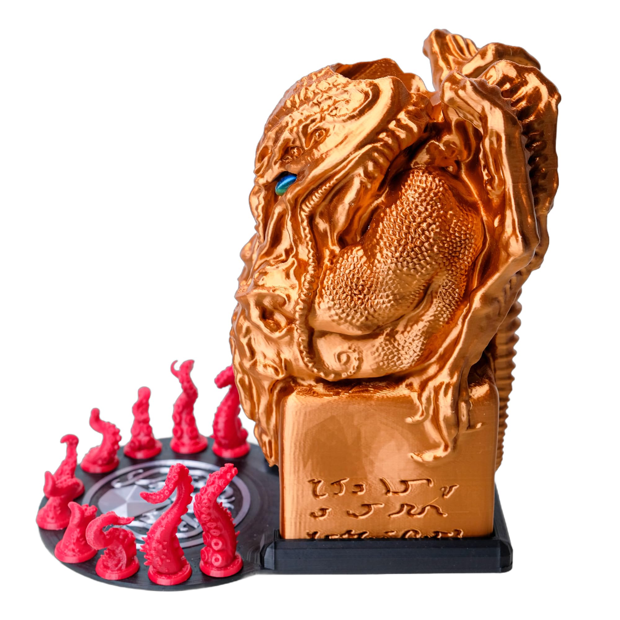 dadi Tower Cthulhu (Cthulhu-Viola&Blu)