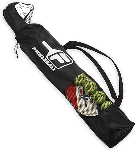Miniatura 2 de FILA Accessories Juego de red de pickleball - Incluye 4 paletas de pickleball con 4 bolas de tamaño reglamentario para exteriores y red de malla de