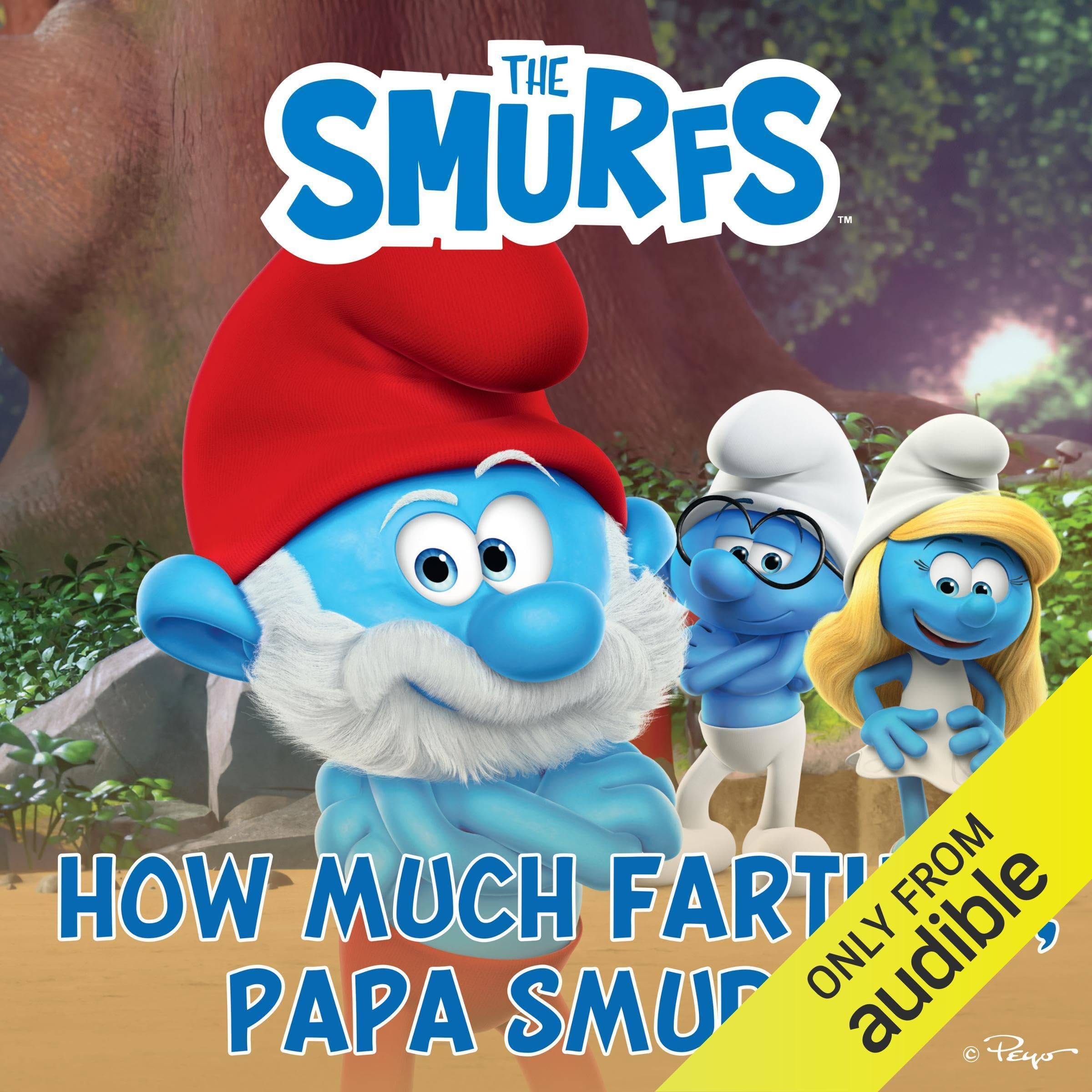 Cover art for How Much Farther, Papa Smurf?