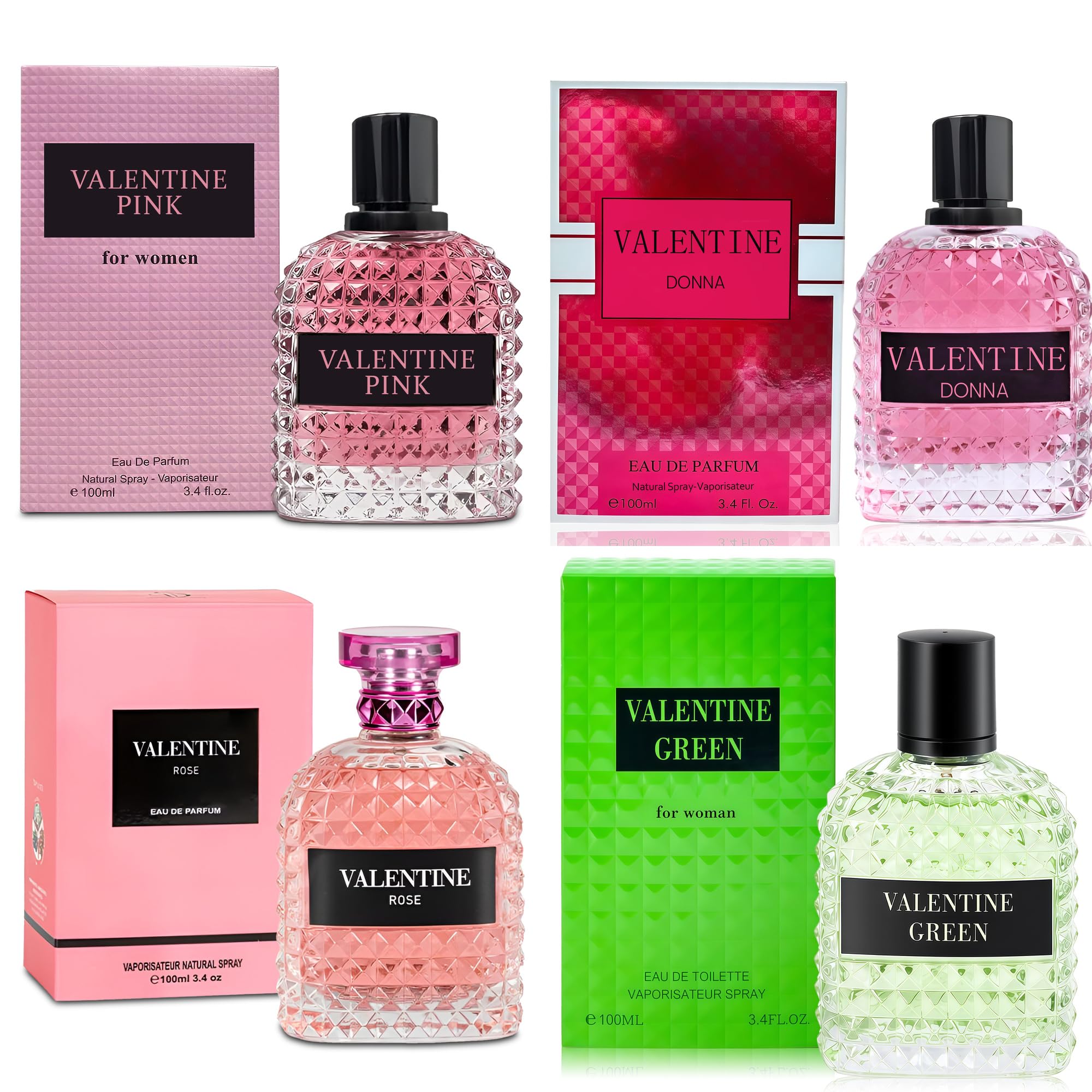 Time Ine パフュームSolid Perfume セット Amazon.com : A CENTER 4PCS Perfume Set for Women - Romantic Floral